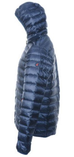 Outdoorjacke Glasgow Herren Nylon Blau/Rot Größe XS