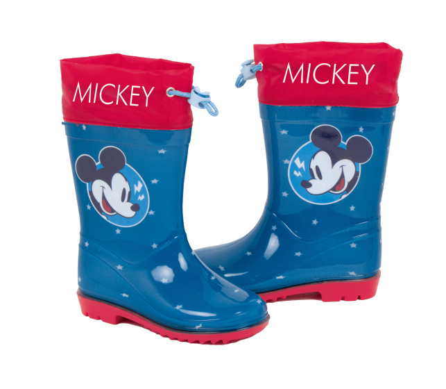 Regenstiefel Mickey Stars Dunkelblau/Rot Größe 30