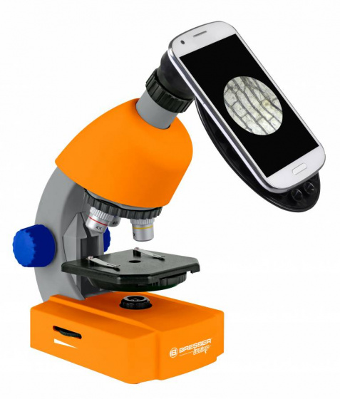 teleskop und mikroskop junior 35 cm orange