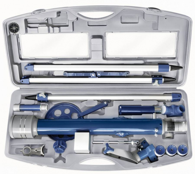 teleskop Junior 69 cm Aluminium blau/grau 12-teilig