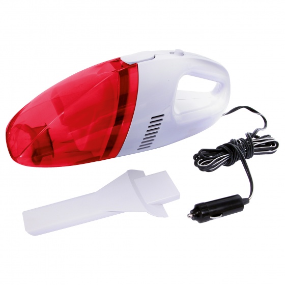autostaubsauger 12V / 60W 36 cm weiß/rot