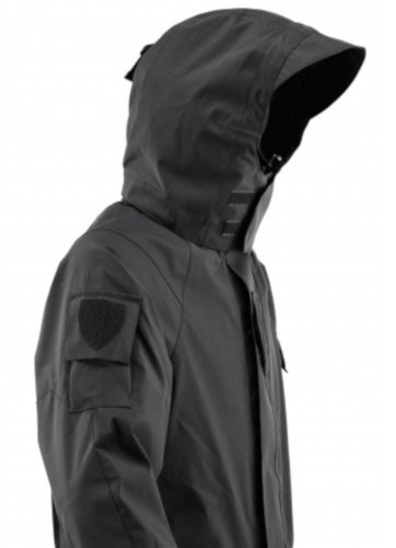 parka Jacke Giacca III Herren Nylon schwarz Größe S
