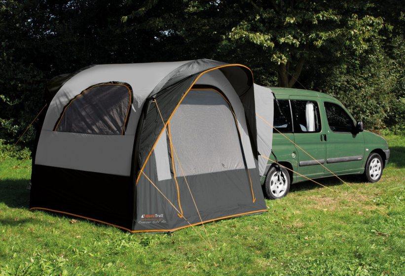 autozelt Cruiser Air 230 x 280 cm Polyester schwarz