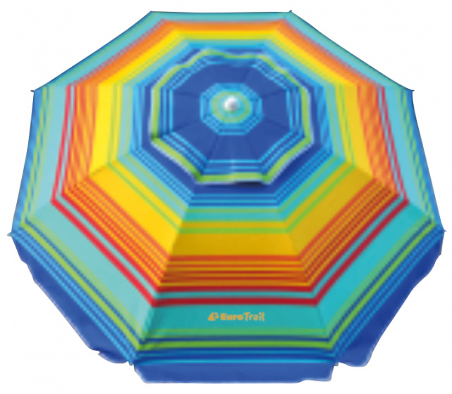 sonnenschirm 180 x 160 cm Polyester/Stahl 3-teilig