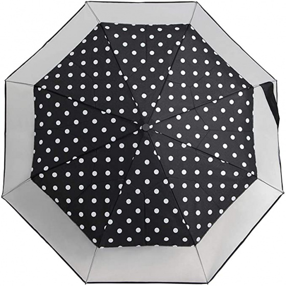 Faltbarer Regenschirm mit Handöffnung Ø 90 cm Dots