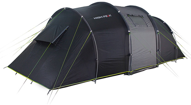 Tauris 6.0 Familienzelt 6-Personen 620 x 240 cm Anthrazit
