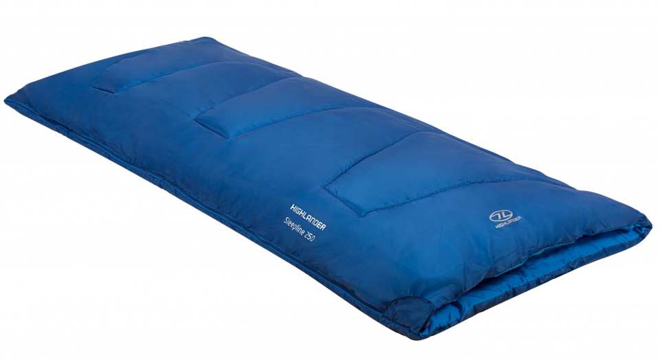 Sleepline 250 Schlafsack Umschlag 195 cm Blau