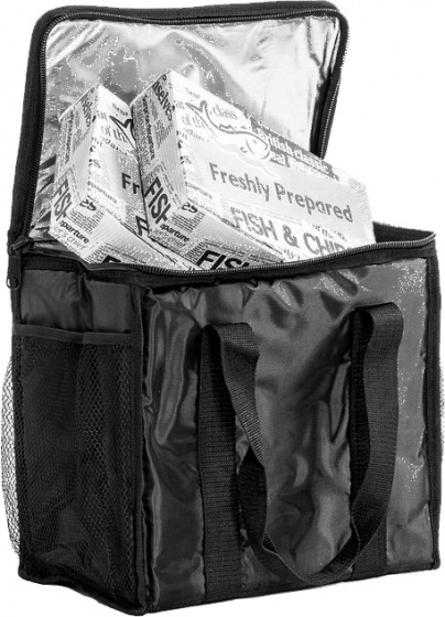 versandtasche S31 19 Liter 33 x 22 x 33 cm Polyester schwarz