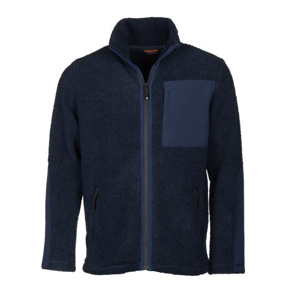 Artic Sherpa Fleecejacke Herren blau Größe 4XL