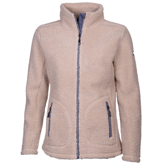 Lorne Sherpa Fleecejacke Damen beige Größe S