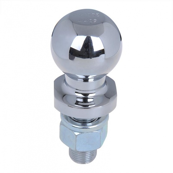 anhängerkupplung 50 mm gerade M22 im Blister silber