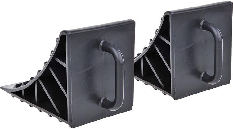 Unterlegkeil Kunststoff mit Griff 16,5 cm schwarz 2 Stück