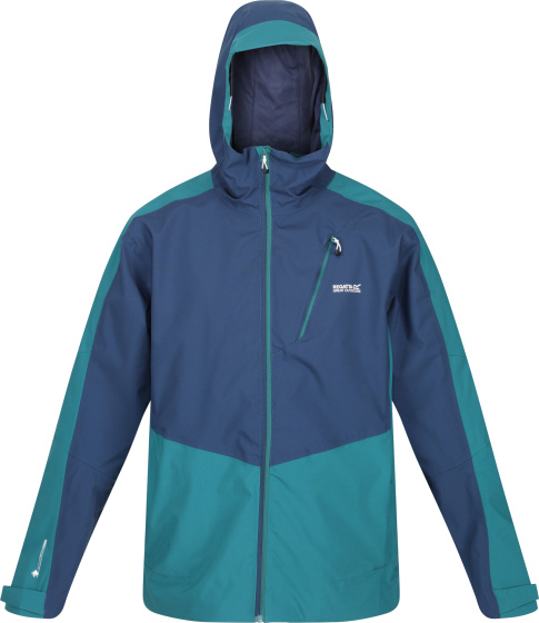 Highton II outdoorjacke Herren marineblau/türkis Größe XL