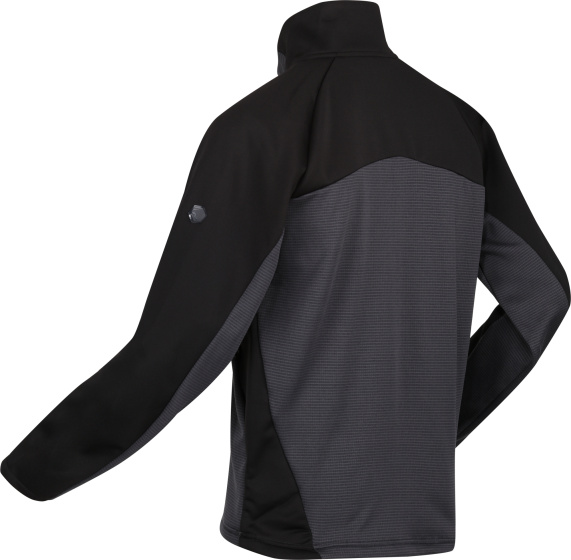 Highton III outdoorjacke Herren dunkelgrau/schwarz Größe M